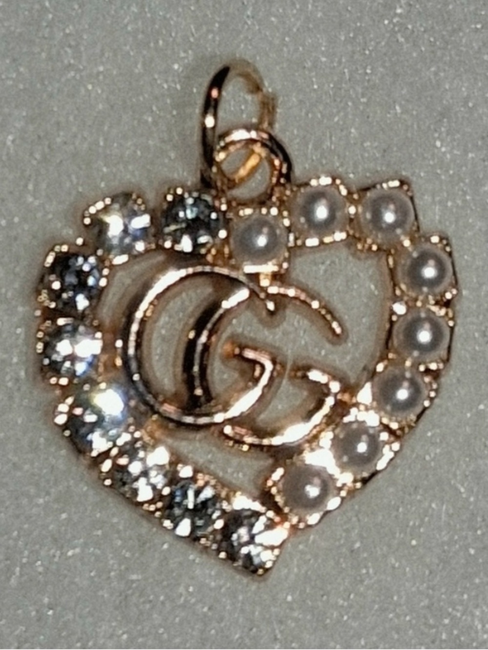GUCCI CHARM🔥 NWT Bag, paired w/GreenBlackGold Details Charm Chain! 3pc - Picture 6 of 11